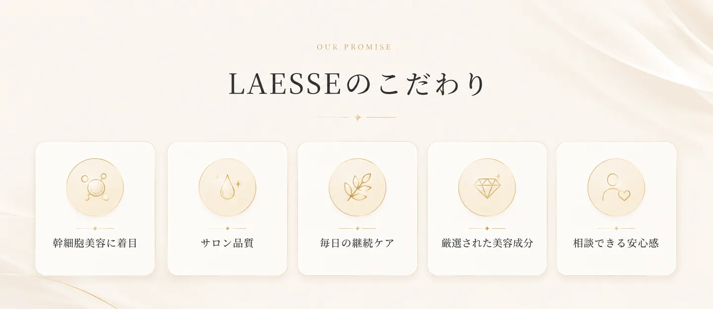 LAÉSSEのこだわり